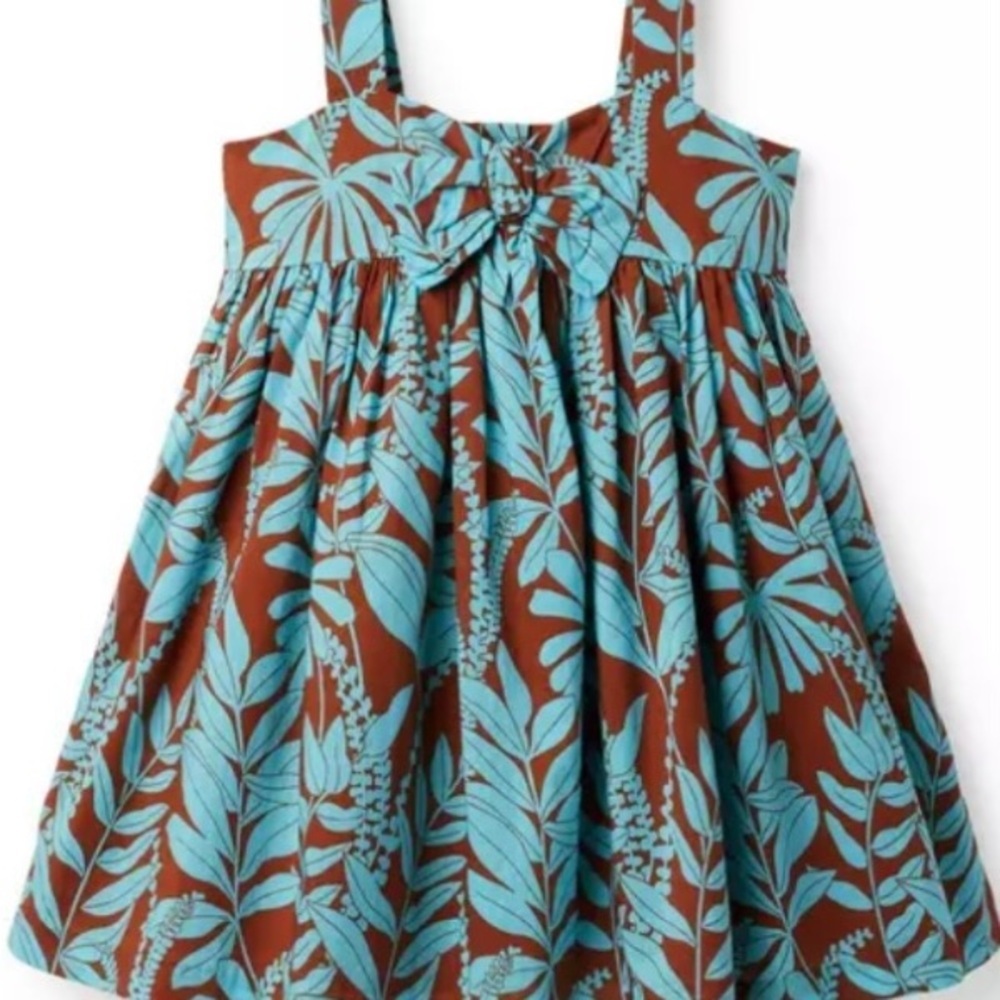 JANIE & JACK TROPICAL KNOTTED BOW
SUNDRESS
